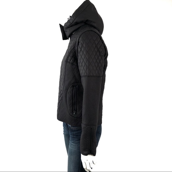 TART COLLECTION Hooded Puffer Jacket turns into a Vest - Picture 2 of 8